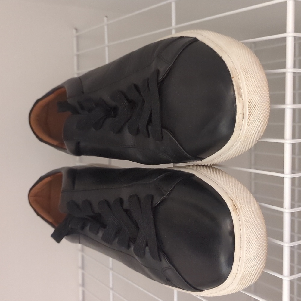 New Republic Black Leather Shoes Size 14
